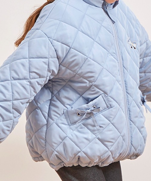 KP（ケーピー）の「【5WAY】フリースライナー付き中綿ジャケット（その他アウター・キッズ・ライトピンク/ブラック/サックスブルー・120cm/140cm/160cm/130cm/150cm）」の10枚目の写真