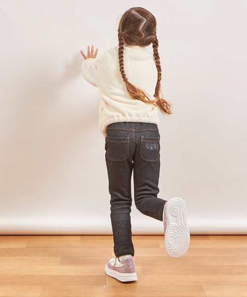 KP（ケーピー）の「【5WAY】フリースライナー付き中綿ジャケット（その他アウター・キッズ・ライトピンク/ブラック/サックスブルー・120cm/140cm/160cm/130cm/150cm）」の11枚目の写真