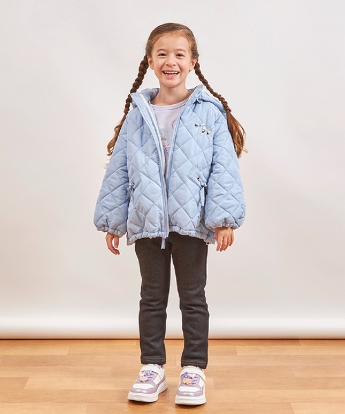 KP（ケーピー）の「【5WAY】フリースライナー付き中綿ジャケット（その他アウター・キッズ・ライトピンク/ブラック/サックスブルー・120cm/140cm/160cm/130cm/150cm）」の12枚目の写真