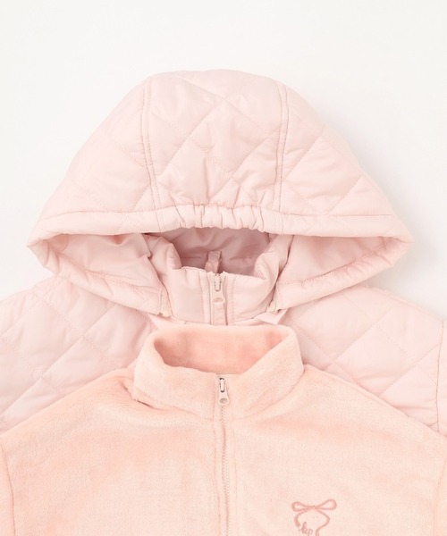 KP（ケーピー）の「【5WAY】フリースライナー付き中綿ジャケット（その他アウター・キッズ・ライトピンク/ブラック/サックスブルー・120cm/140cm/160cm/130cm/150cm）」の20枚目の写真
