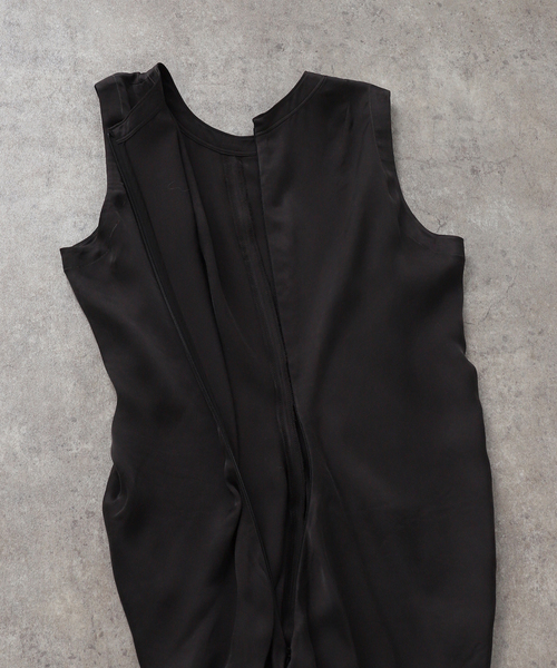 SAYAKADAVIS（サヤカディヴィス）の「SAYAKA DAVIS DRAPED WAIST DRESS VDR11-CST：ワンピース（ワンピース・レディース・ブラック・SMALL）」の9枚目の写真