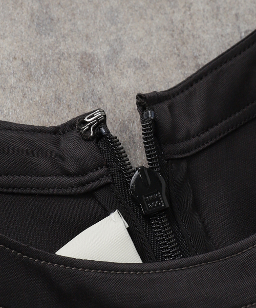 SAYAKADAVIS（サヤカディヴィス）の「SAYAKA DAVIS DRAPED WAIST DRESS VDR11-CST：ワンピース（ワンピース・レディース・ブラック・SMALL）」の10枚目の写真