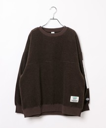 LEPSIM(レプシィム)の【DISCUS/ディスカス】フリースパッチプルオーバー 595488(その他トップス)