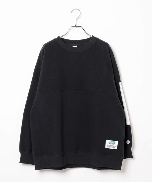 LEPSIM(レプシィム)の「【DISCUS/ディスカス】フリースパッチプルオーバー 595488(その他トップス・レディース・ブラック/アイボリー/レッド/ブラウン・FREE)」の3枚目の写真