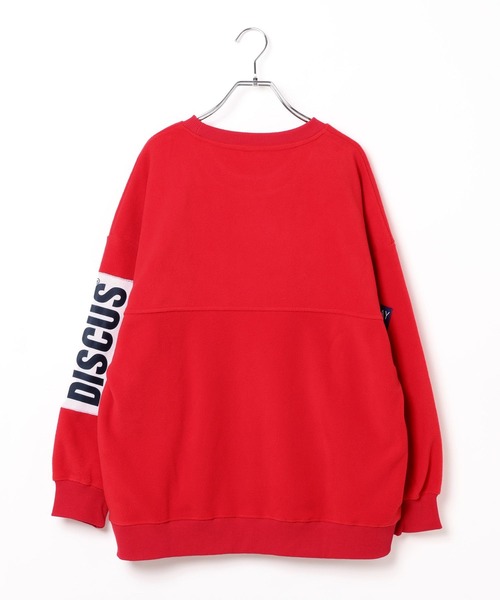 LEPSIM(レプシィム)の「【DISCUS/ディスカス】フリースパッチプルオーバー 595488(その他トップス・レディース・ブラック/アイボリー/レッド/ブラウン・FREE)」の5枚目の写真