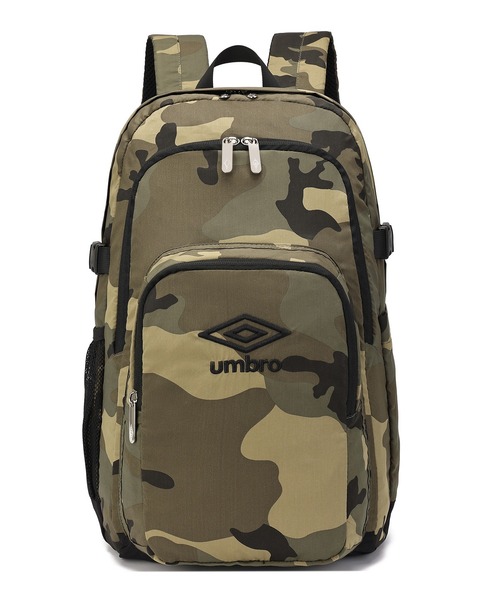 UMBRO(アンブロ)の「【umbro/アンブロ】刺繍ソフトバックパック(約25L)軽量 PC/A4対応(バックパック/リュック・メンズ・レオパード/カモフラージュ/ブラック・FREE)」の20枚目の写真