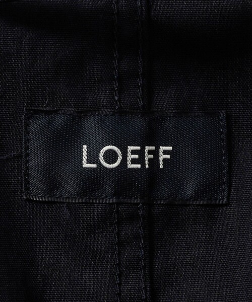 LOEFF(ロエフ)の「<LOEFF>オックス ミリタリー スタンドカラー コート UNISEX(その他アウター・レディース・ネイビー/ダークグレー・1/0/2)」の22枚目の写真