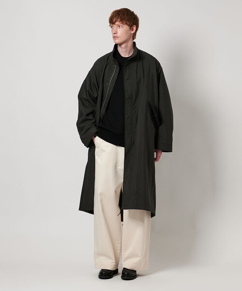 LOEFF＞オックス ミリタリー スタンドカラー コート UNISEX（その他