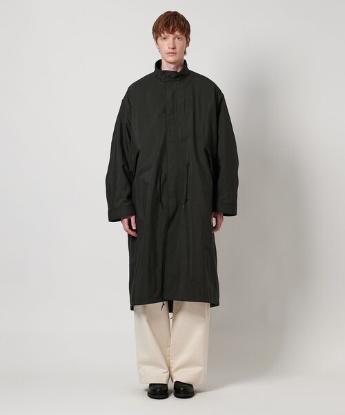 LOEFF＞オックス ミリタリー スタンドカラー コート UNISEX（その他