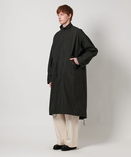 LOEFF(ロエフ)の「<LOEFF>オックス ミリタリー スタンドカラー コート UNISEX(その他アウター・レディース・ネイビー/ダークグレー・1/0/2)」の16枚目の写真