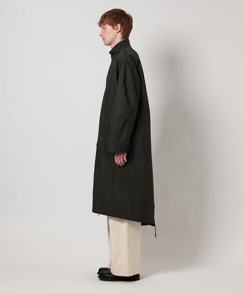 LOEFF(ロエフ)の「<LOEFF>オックス ミリタリー スタンドカラー コート UNISEX(その他アウター・レディース・ネイビー/ダークグレー・1/0/2)」の17枚目の写真