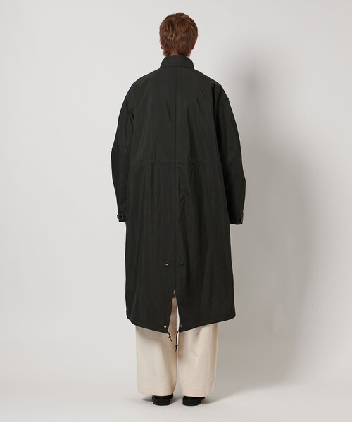 LOEFF(ロエフ)の「<LOEFF>オックス ミリタリー スタンドカラー コート UNISEX(その他アウター・レディース・ネイビー/ダークグレー・1/0/2)」の18枚目の写真