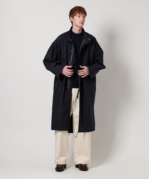 LOEFF＞オックス ミリタリー スタンドカラー コート UNISEX（その他