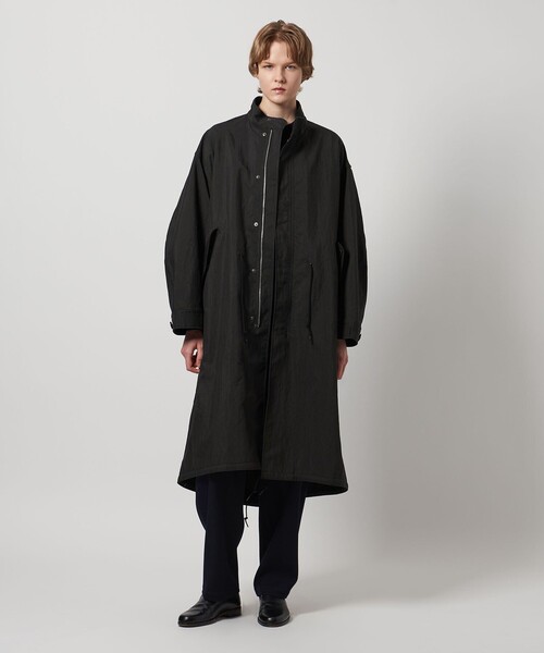 LOEFF(ロエフ)の「<LOEFF>オックス ミリタリー スタンドカラー コート UNISEX(その他アウター・レディース・ネイビー/ダークグレー・1/0/2)」の11枚目の写真