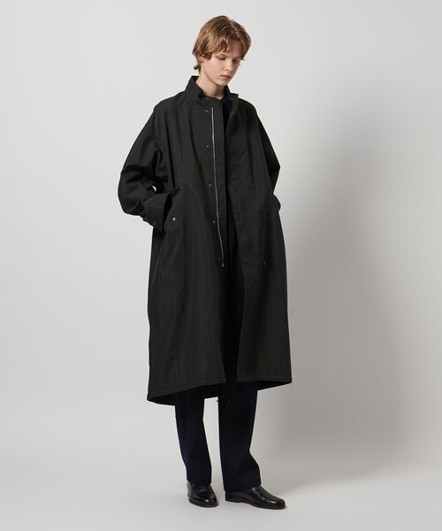 LOEFF＞オックス ミリタリー スタンドカラー コート UNISEX（その他