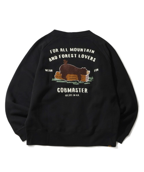 COBMASTER(コブマスター)の「【COBMASTER/コブマスター】裏毛 刺繍×プリント カーディガン(カーディガン/ボレロ・メンズ・ブラック/オートミール/ブラウン・M(38)/L(40)/XL(42))」の18枚目の写真