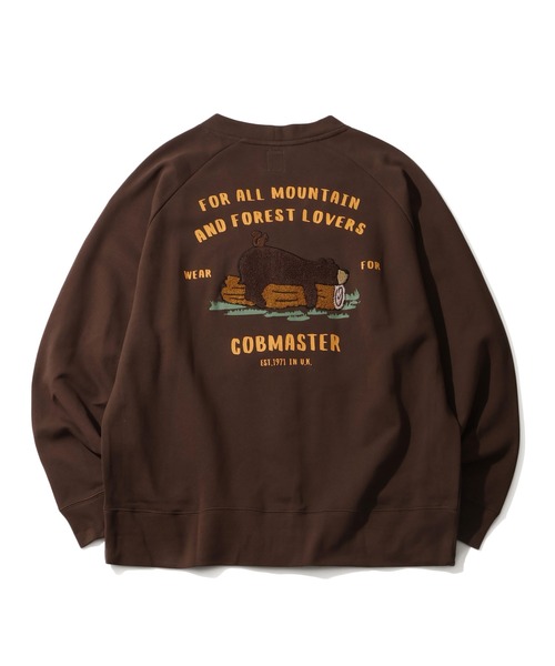 COBMASTER(コブマスター)の「【COBMASTER/コブマスター】裏毛 刺繍×プリント カーディガン(カーディガン/ボレロ・メンズ・ブラック/オートミール/ブラウン・M(38)/L(40)/XL(42))」の20枚目の写真