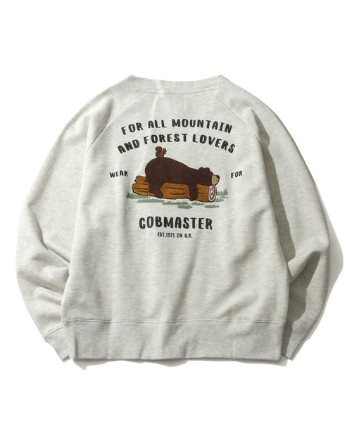 COBMASTER(コブマスター)の「【COBMASTER/コブマスター】裏毛 刺繍×プリント カーディガン(カーディガン/ボレロ・メンズ・ブラック/オートミール/ブラウン・M(38)/L(40)/XL(42))」の22枚目の写真