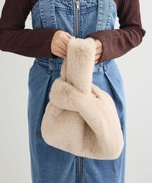 Green　Parks | ETS.ミンク風ファーミニトートバック(トートバッグ)