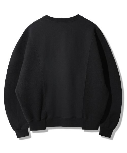 GUBIN(グビン)の「リバースパターンスウェットシャツ - ブラック(スウェット・レディース・その他・MEDIUM/LARGE)」の2枚目の写真