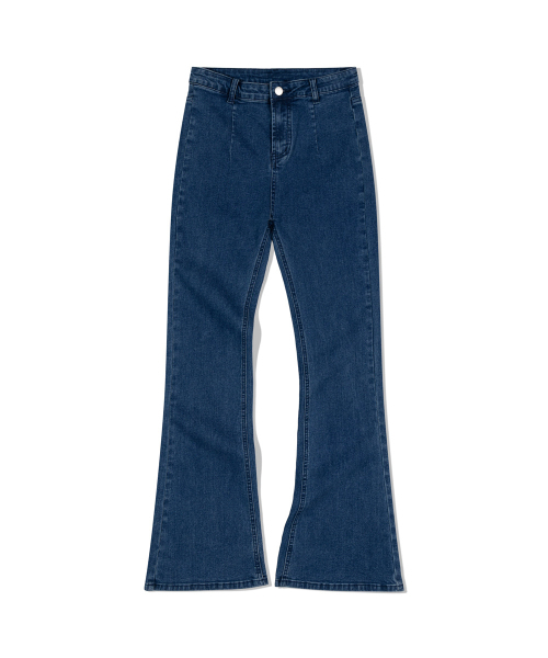MOAA（モア）の「レトロフレアデニム（JEAN BLUE）（デニムパンツ・レディース・その他・SMALL/MEDIUM）」の2枚目の写真