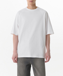 リラックスドラグランTシャツ[ホワイト]