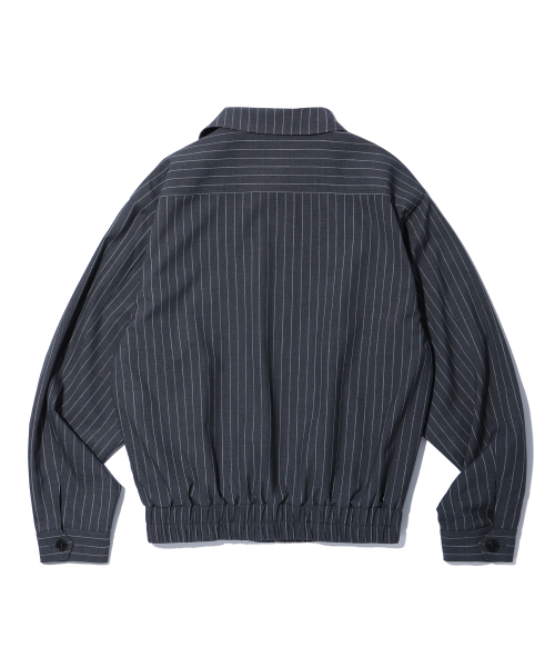 YOUHEE（ユヒ）の「PIN STRIPE BOMBER JACKET CHARCOAL（その他アウター・レディース・その他・FREE）」の3枚目の写真