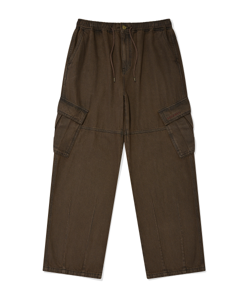 Wacky WiLLy(ワッキーウィリー)の「イージーカーゴデニムパンツブラウン(デニムパンツ・レディース・その他・SMALL/MEDIUM/LARGE)」の2枚目の写真