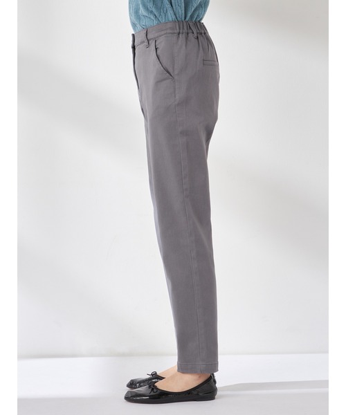 McGREGOR(マックレガー)の「ベイビースキンテーパードパンツ(その他パンツ・レディース・グレー/ブラック・L/M)」の4枚目の写真