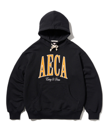 AECA（エイカ）の「AECA SYMBOL FELT HOODIE-BLACK（パーカー）」