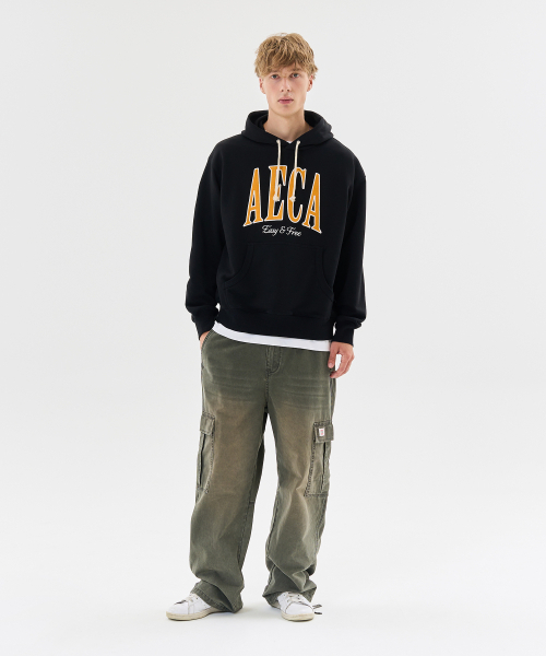 AECA（エイカ）の「AECA SYMBOL FELT HOODIE-BLACK（パーカー・レディース・その他・X-LARGE/SMALL/MEDIUM/LARGE）」の7枚目の写真