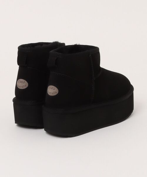 EMU Australia(エミューオーストラリア)の「《EMU Australia》Stinger Micro Flatform(ブーツ・レディース・ブラック/ブラウン・US7/US8/US6)」の3枚目の写真