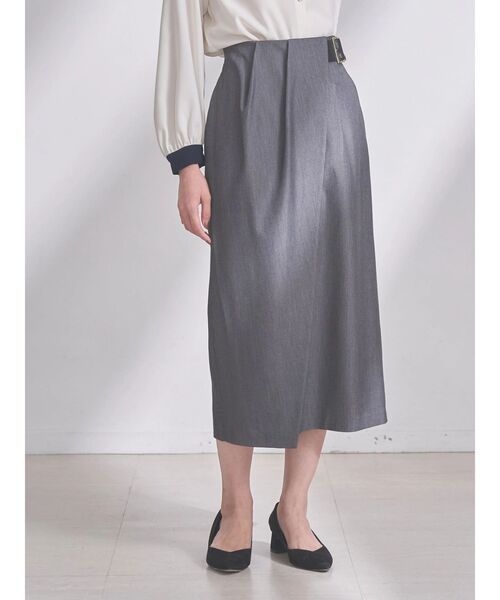 TONAL(トーナル)の「アシメベルトタックスカート(スカート・レディース・ベージュ/ブラウン/グレー・SMALL/MEDIUM)」の22枚目の写真