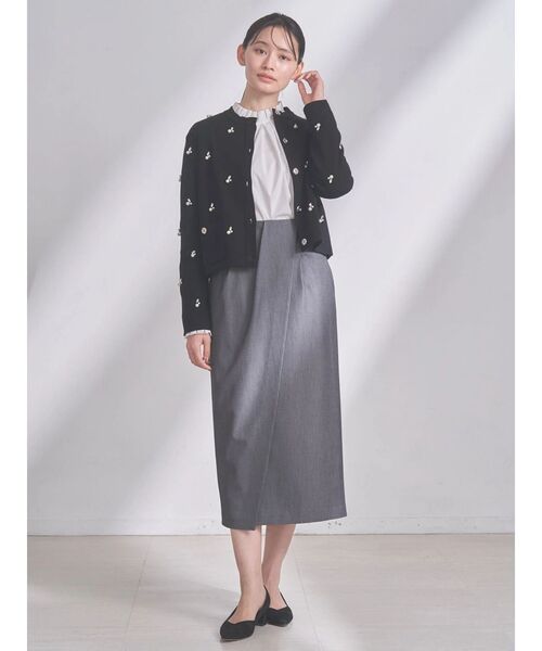 TONAL(トーナル)の「アシメベルトタックスカート(スカート・レディース・ベージュ/ブラウン/グレー・SMALL/MEDIUM)」の19枚目の写真