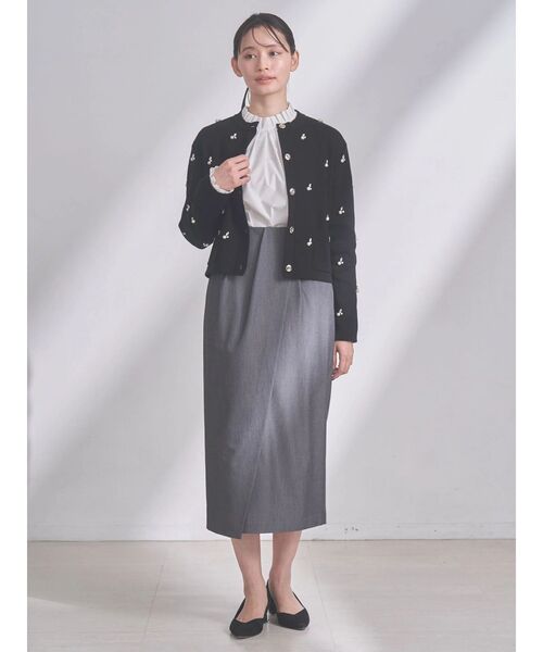 TONAL(トーナル)の「アシメベルトタックスカート(スカート・レディース・ベージュ/ブラウン/グレー・SMALL/MEDIUM)」の18枚目の写真