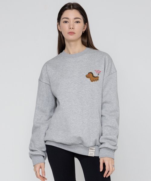 GRAVER（グレーバー）の「[ユニセックス]FAST HORSE スウェット_グレー（スウェット・レディース・グレー・X-LARGE/MEDIUM/LARGE）」の2枚目の写真