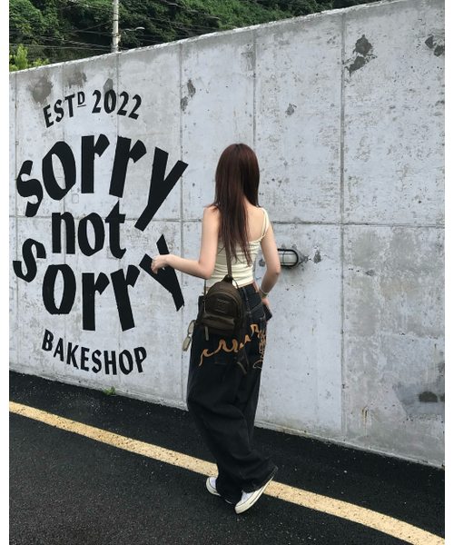 セール】DWARF DENIM PANTS (BLACK)（デニムパンツ）｜WKNDRS（ウィー