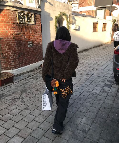WKNDRS(ウィーキャンドース)の「DWARF DENIM PANTS (BLACK)(デニムパンツ・レディース・その他・LARGE/MEDIUM/SMALL/X-LARGE)」の18枚目の写真