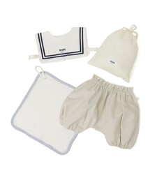 SHIPS Colors（シップス カラーズ）の「SHIPS Colors:〈洗濯機可能〉ベビー ギフト セットB（パンツ・スタイ・タオル セット）（ベビーギフト）」