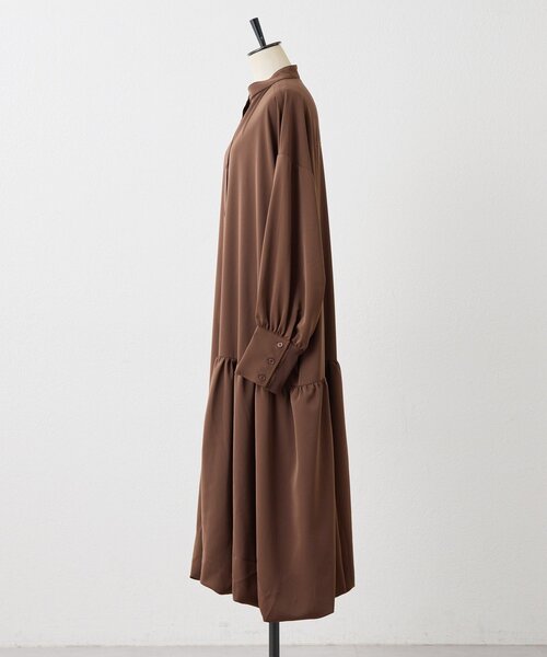 ear PAPILLONNER（イアパピヨネ）の「裾バルーンワンピース【SUM1 STYLE】（ワンピース・レディース・ブラック/ダークブラウン・FREE）」の17枚目の写真