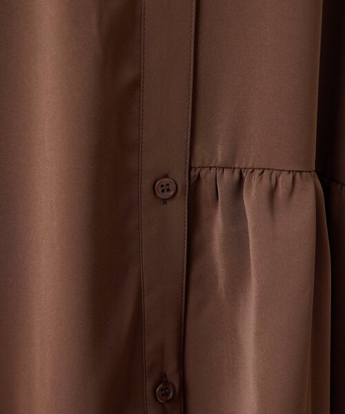 ear PAPILLONNER（イアパピヨネ）の「裾バルーンワンピース【SUM1 STYLE】（ワンピース・レディース・ブラック/ダークブラウン・FREE）」の9枚目の写真