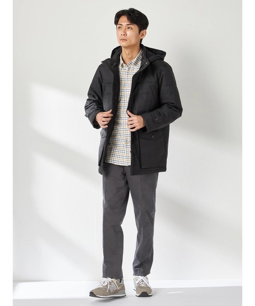 セール】ウール調ミドル丈ダウン（ダウンジャケット/コート