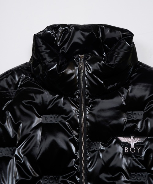BOY LONDON（ボーイロンドン）の「【BOY LONDON】BOY LOGO GLOSSY DOWN BLOUSON BLACK（ダウンジャケット/コート・メンズ・ブラック・X-LARGE/MEDIUM）」の5枚目の写真