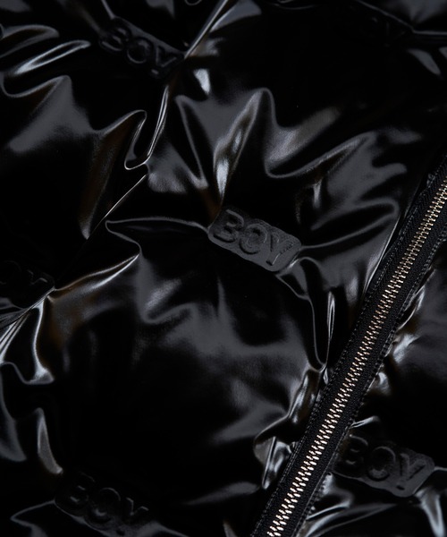 BOY LONDON（ボーイロンドン）の「【BOY LONDON】BOY LOGO GLOSSY DOWN BLOUSON BLACK（ダウンジャケット/コート・メンズ・ブラック・X-LARGE/MEDIUM）」の7枚目の写真