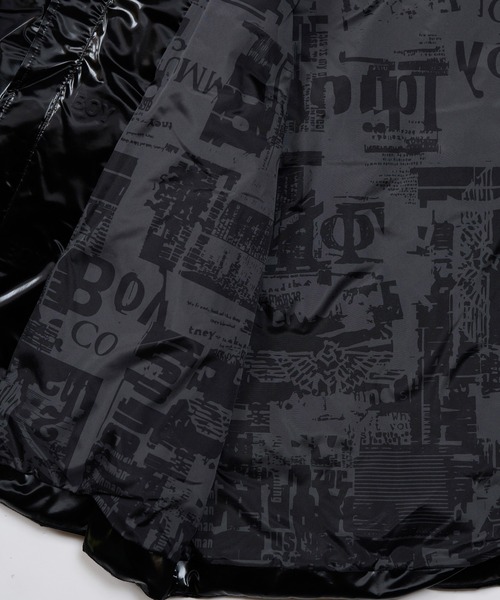 BOY LONDON（ボーイロンドン）の「【BOY LONDON】BOY LOGO GLOSSY DOWN BLOUSON BLACK（ダウンジャケット/コート・メンズ・ブラック・X-LARGE/MEDIUM）」の9枚目の写真