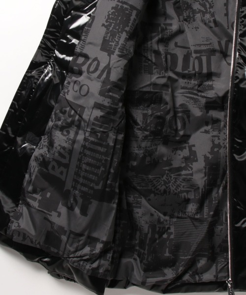 BOY LONDON（ボーイロンドン）の「【BOY LONDON】BOY LOGO GLOSSY DOWN BLOUSON BLACK（ダウンジャケット/コート・メンズ・ブラック・X-LARGE/MEDIUM）」の12枚目の写真