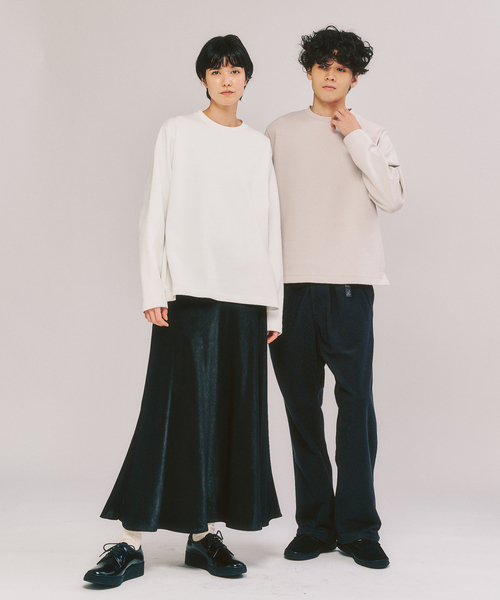 417 EDIFICE（フォーワンセブンエディフィス）の「WEB限定 ”蓄熱”【Calefit】ヒートシフトユーティリティL/S Tee（Tシャツ/カットソー・メンズ・ホワイト/ブラック/グレー・SMALL/LARGE/XX-LARGE/X-LARGE/MEDIUM）」の5枚目の写真