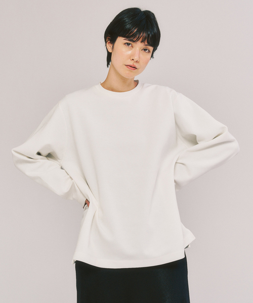 417 EDIFICE（フォーワンセブンエディフィス）の「WEB限定 ”蓄熱”【Calefit】ヒートシフトユーティリティL/S Tee（Tシャツ/カットソー・メンズ・ホワイト/ブラック/グレー・SMALL/LARGE/XX-LARGE/X-LARGE/MEDIUM）」の7枚目の写真