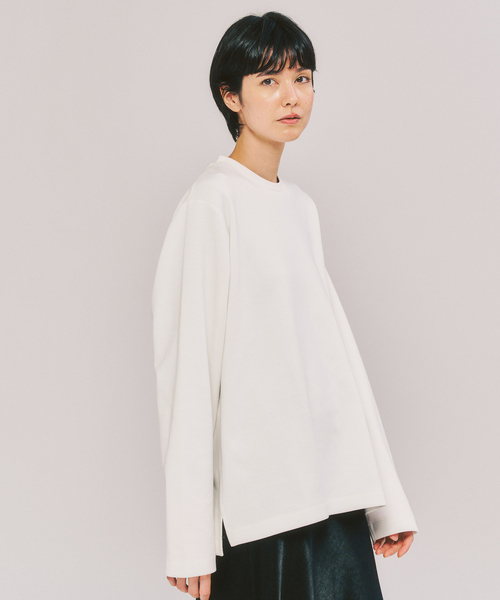 417 EDIFICE（フォーワンセブンエディフィス）の「WEB限定 ”蓄熱”【Calefit】ヒートシフトユーティリティL/S Tee（Tシャツ/カットソー・メンズ・ホワイト/ブラック/グレー・SMALL/LARGE/XX-LARGE/X-LARGE/MEDIUM）」の12枚目の写真