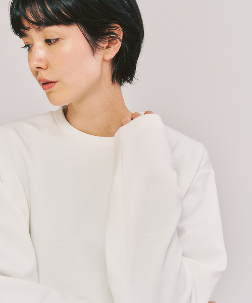 417 EDIFICE（フォーワンセブンエディフィス）の「WEB限定 ”蓄熱”【Calefit】ヒートシフトユーティリティL/S Tee（Tシャツ/カットソー・メンズ・ホワイト/ブラック/グレー・SMALL/LARGE/XX-LARGE/X-LARGE/MEDIUM）」の14枚目の写真